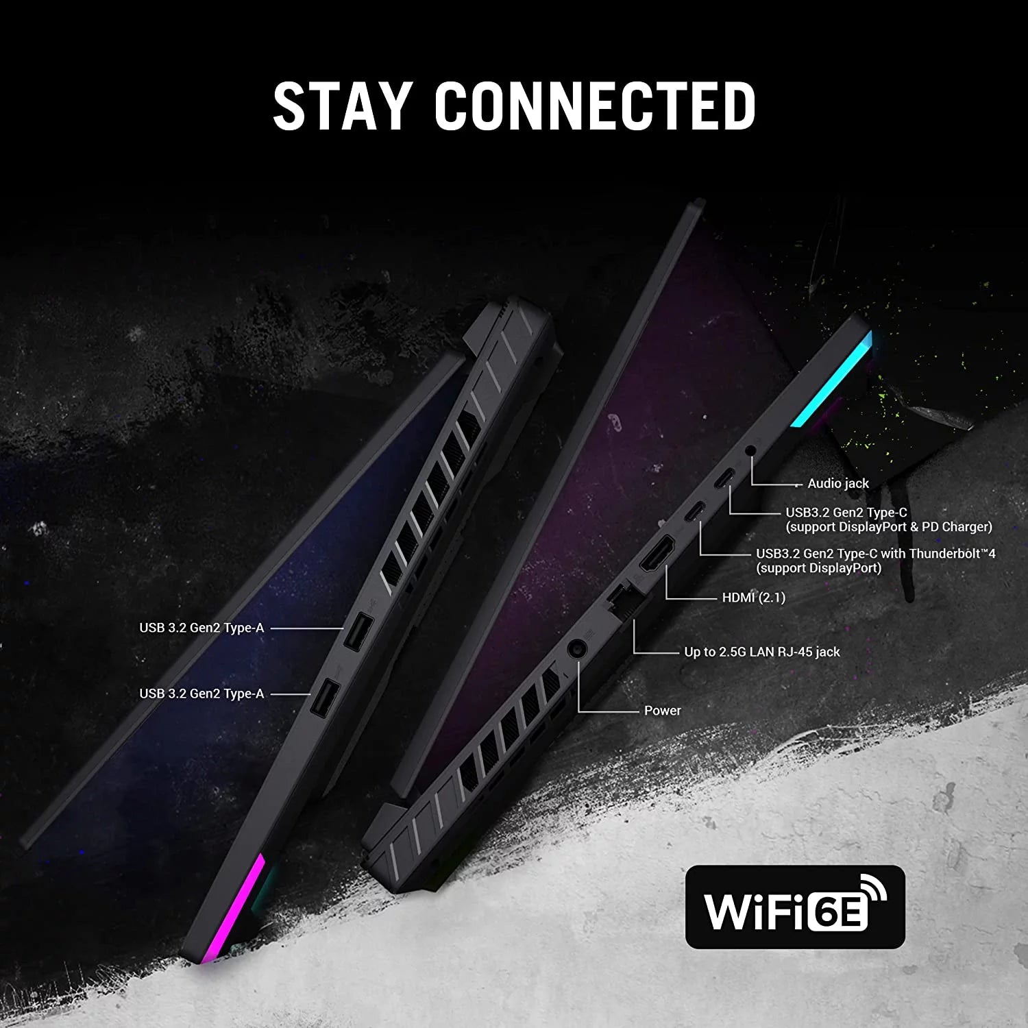ROG Strix G16 (2023) Gaming Laptop, 16” 16:10 FHD 165Hz, Geforce RTX 4060, Intel Core I7-13650Hx, 16GB DDR5, 512GB Pcie SSD, Wi-Fi 6E, Windows 11, G614JV-AS73